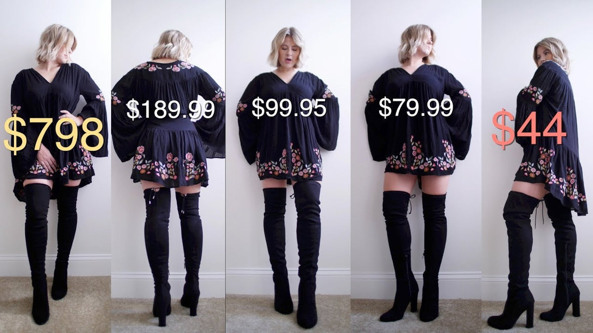 Comparing CHEAP VS EXPENSIVE Boots: STUART WEITZMAN vs DUPES